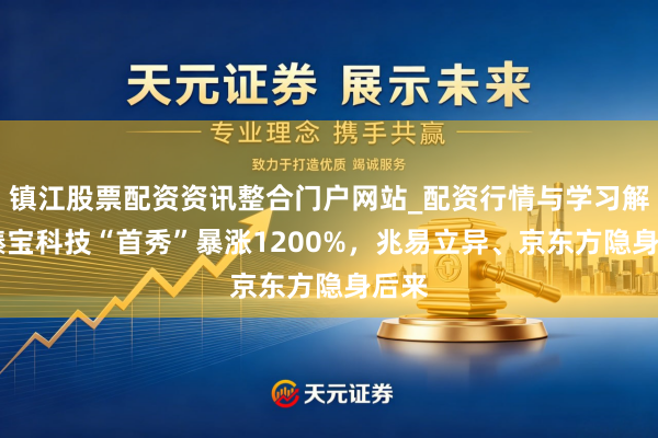 镇江股票配资资讯整合门户网站_配资行情与学习解析 臻宝科技“首秀”暴涨1200%，兆易立异、京东方隐身后来